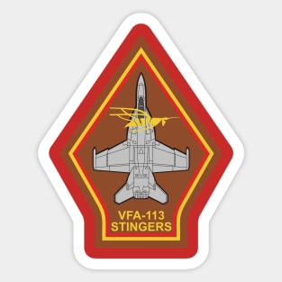 VFA-113 Stingers - F/A-18 Sticker